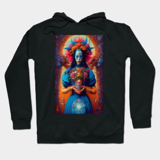 Pretty Exotic Goddess of Flowers Hoodie